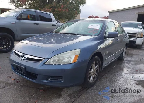 2007 Honda Accord 2.4 Ex из США, поврежденный, VIN 1HGCM56817A163533